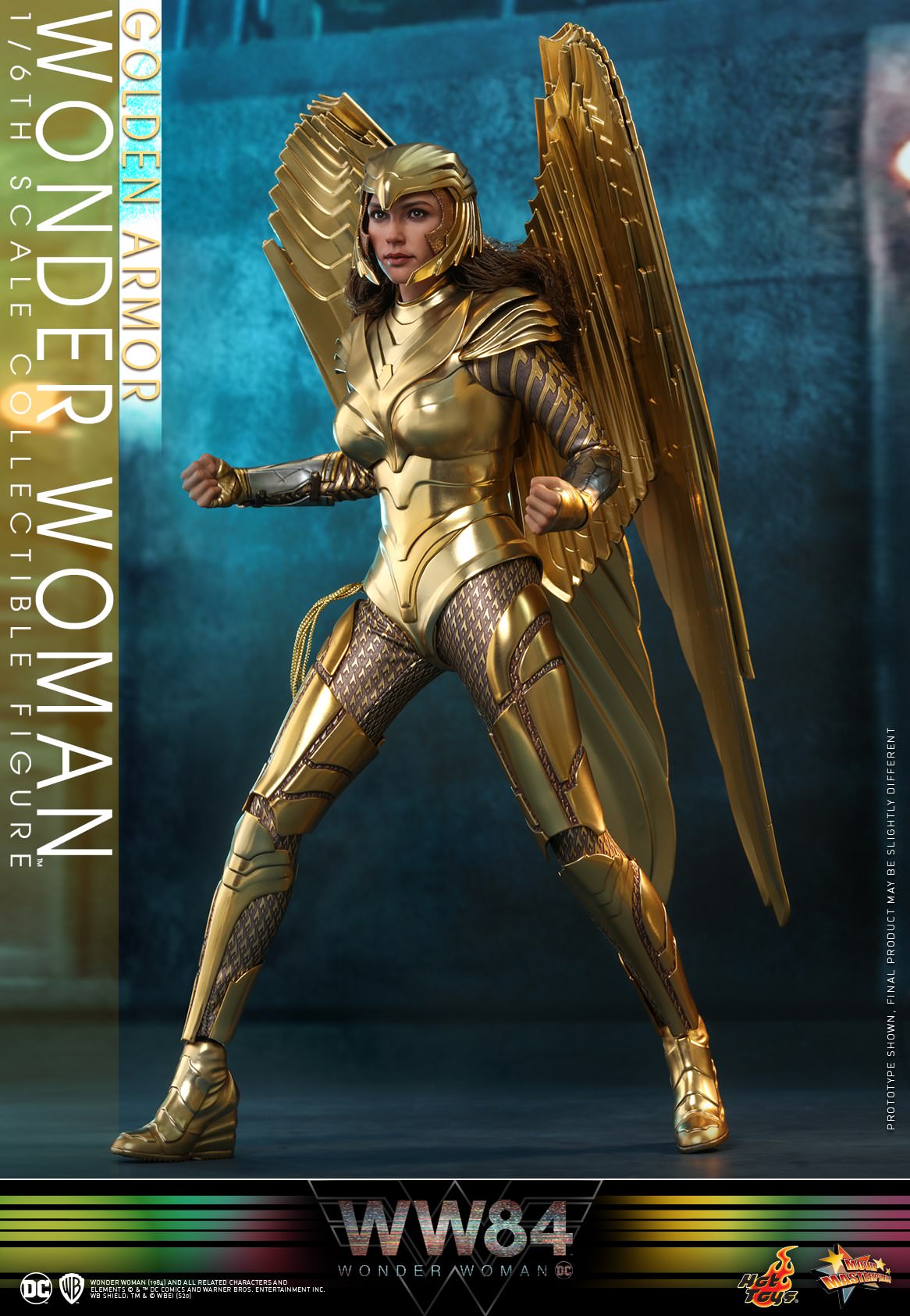 Hot Toys Wonder Woman 1984 Golden Armor Wonder Woman MMS577 (Regular Edition)