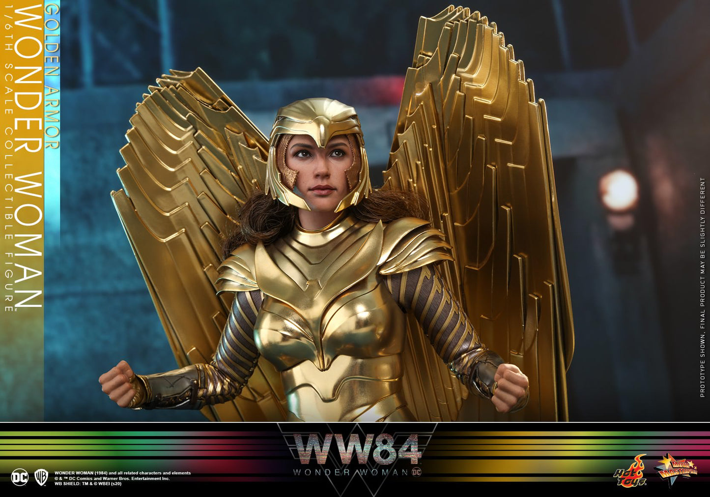 Hot Toys Wonder Woman 1984 Golden Armor Wonder Woman MMS577 (Regular Edition)