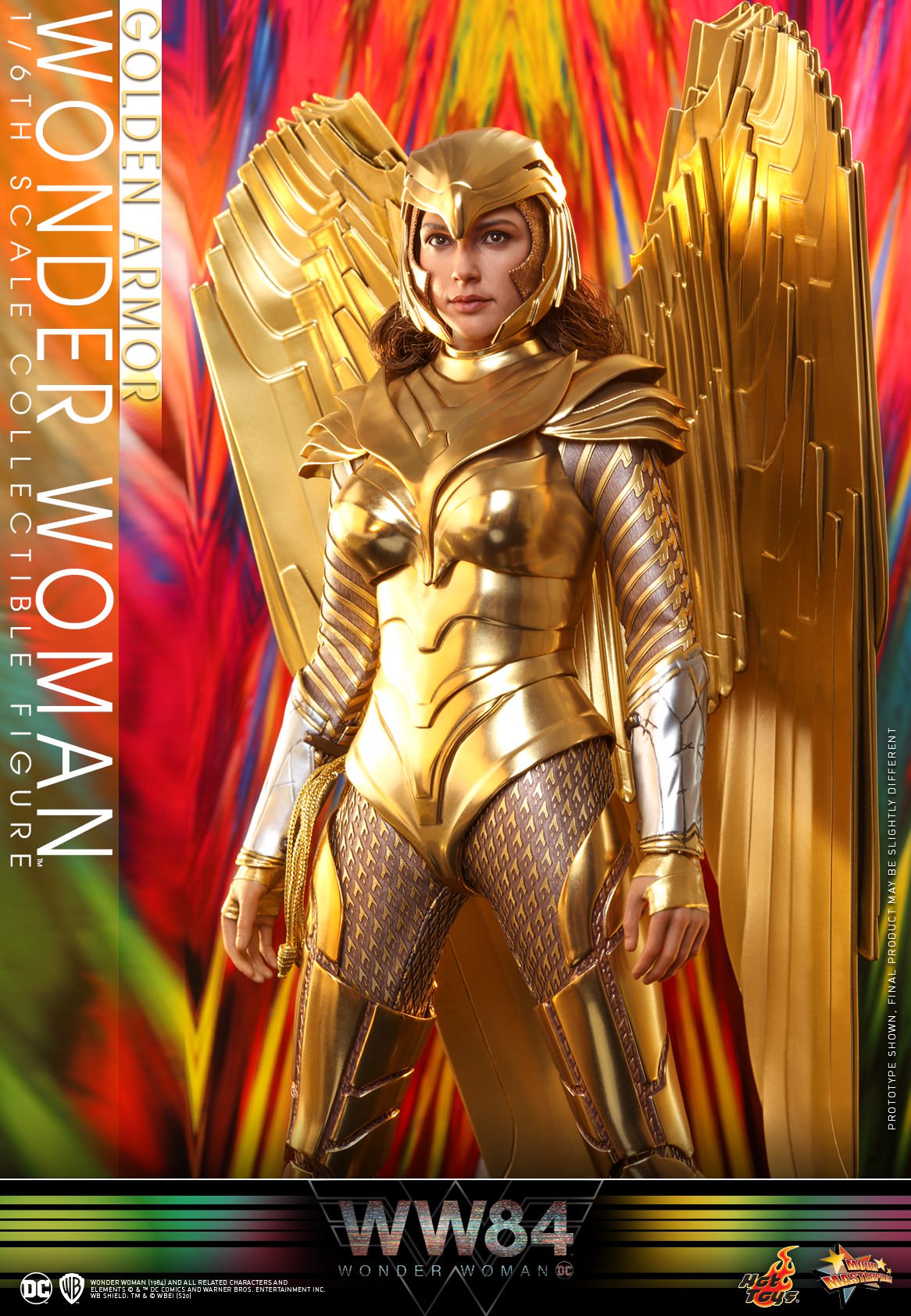 Hot Toys Wonder Woman 1984 Golden Armor Wonder Woman MMS577 (Regular Edition)