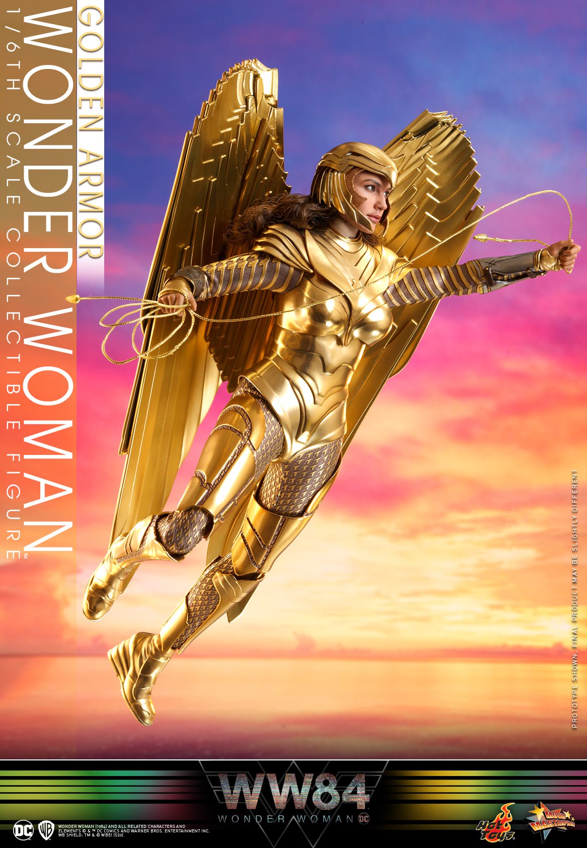 Hot Toys Wonder Woman 1984 Golden Armor Wonder Woman MMS577 (Regular Edition)