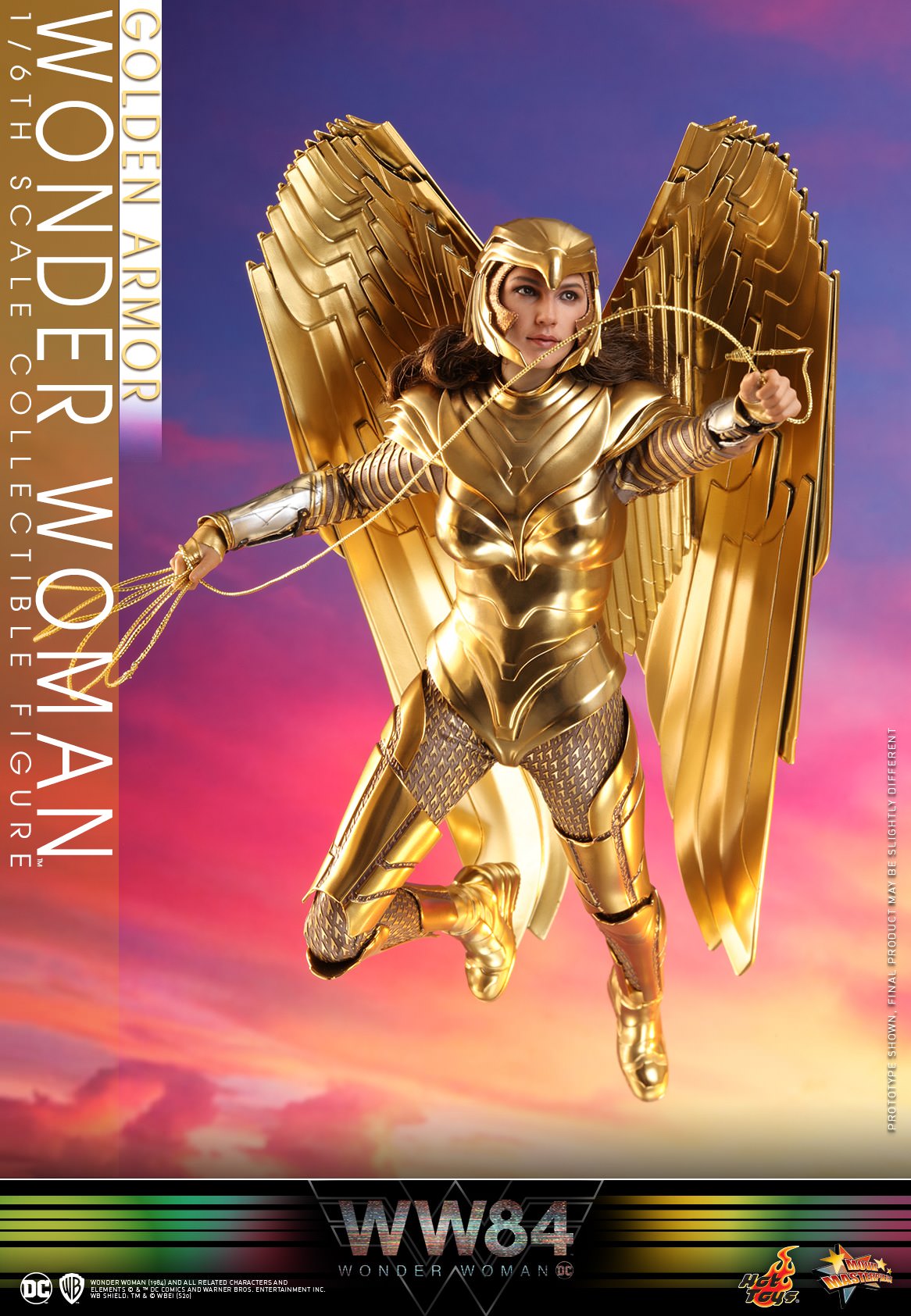 Hot Toys Wonder Woman 1984 Golden Armor Wonder Woman MMS577 (Regular Edition)