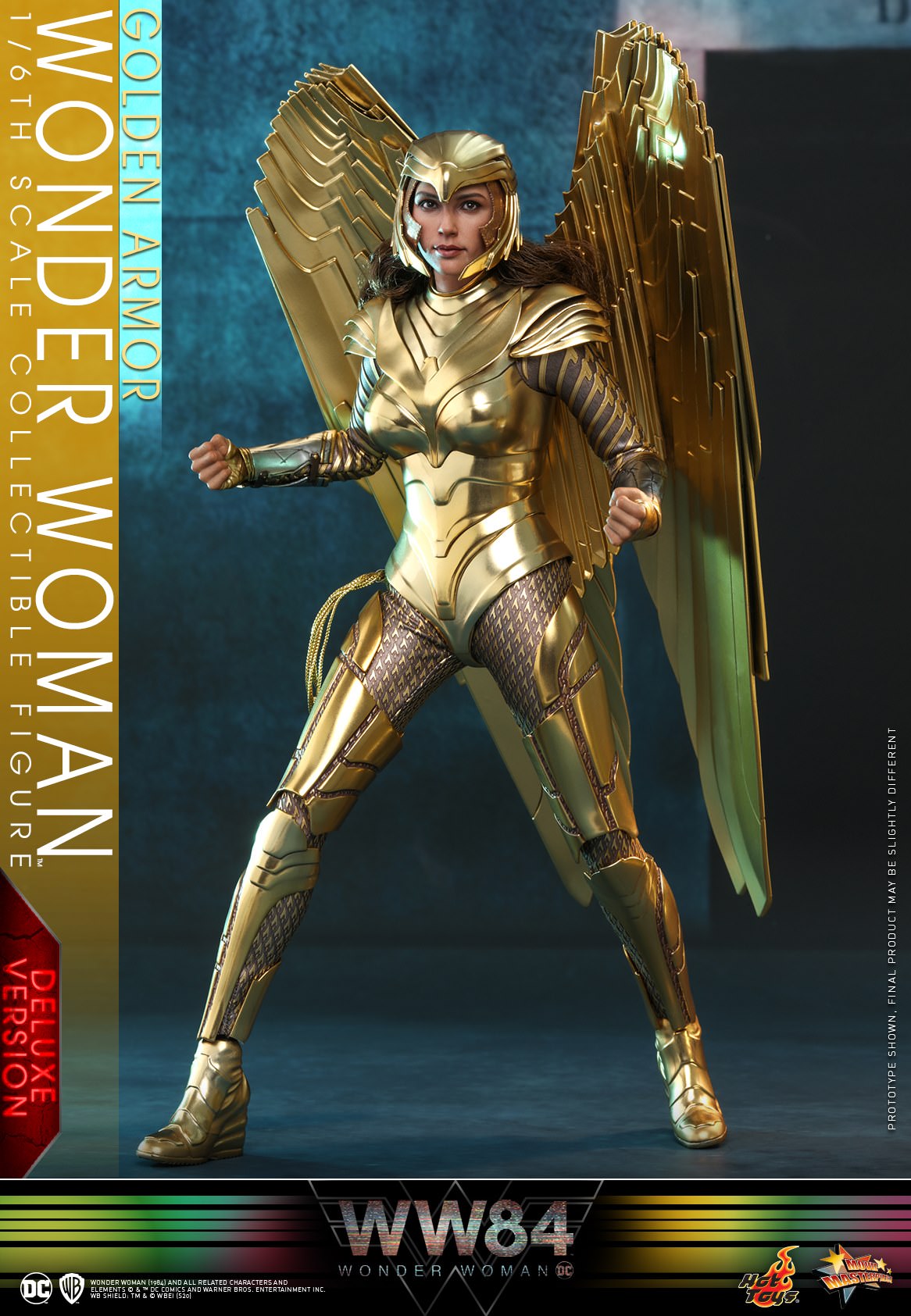 Hot Toys Wonder Woman 1984 Golden Armor Wonder Woman (Deluxe Version) MMS578