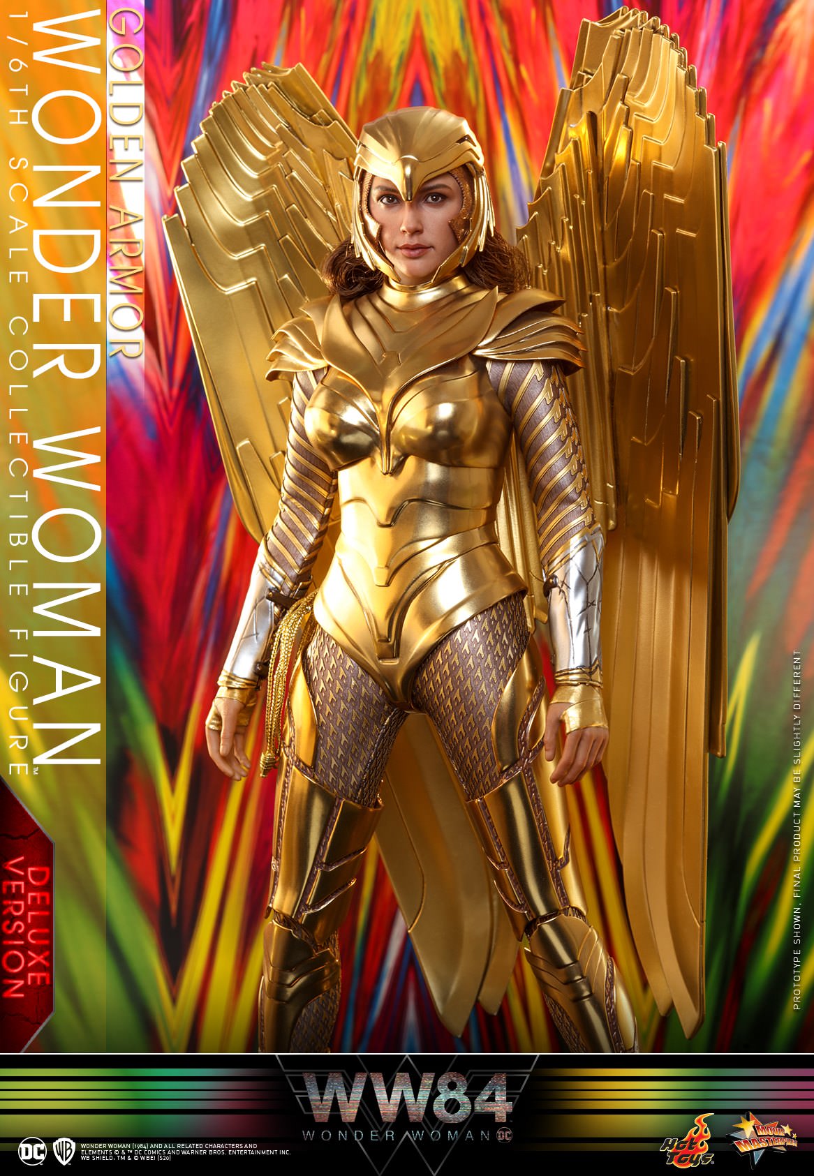 Hot Toys Wonder Woman 1984 Golden Armor Wonder Woman (Deluxe Version) MMS578