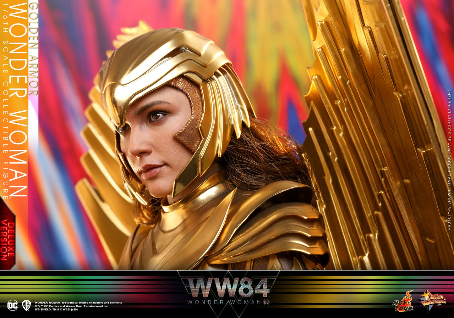 Hot Toys Wonder Woman 1984 Golden Armor Wonder Woman (Deluxe Version) MMS578