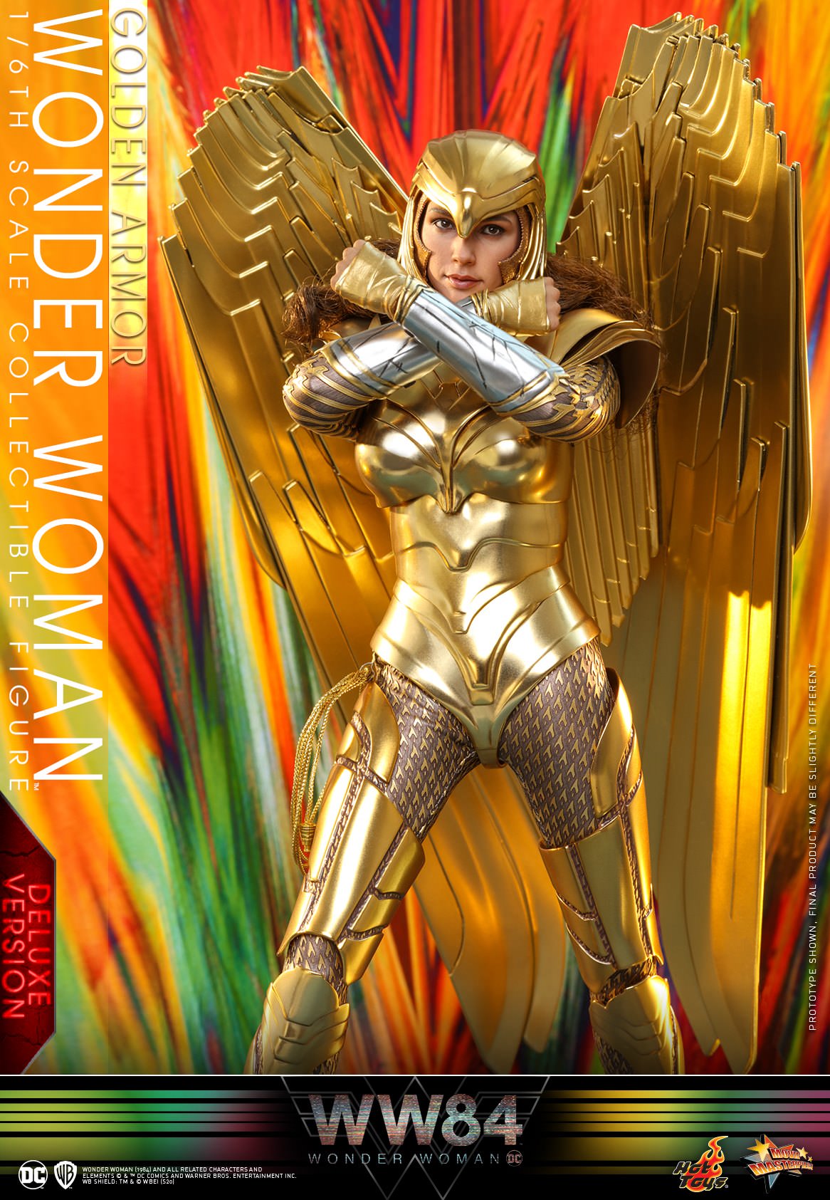 Hot Toys Wonder Woman 1984 Golden Armor Wonder Woman (Deluxe Version) MMS578