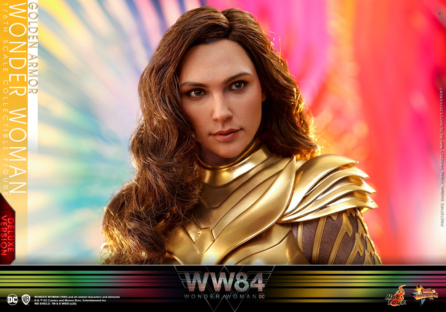 Hot Toys Wonder Woman 1984 Golden Armor Wonder Woman (Deluxe Version) MMS578