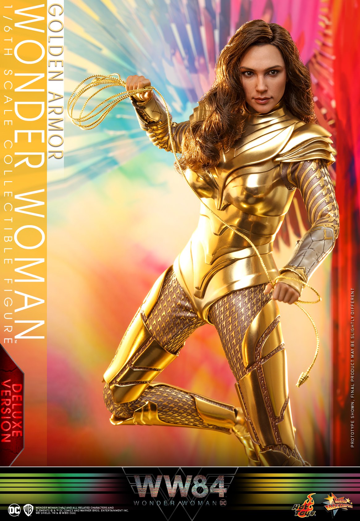 Hot Toys Wonder Woman 1984 Golden Armor Wonder Woman (Deluxe Version) MMS578