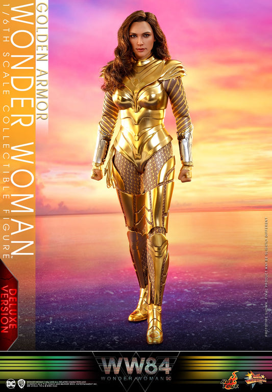 Hot Toys Wonder Woman 1984 Golden Armor Wonder Woman (Deluxe Version) MMS578