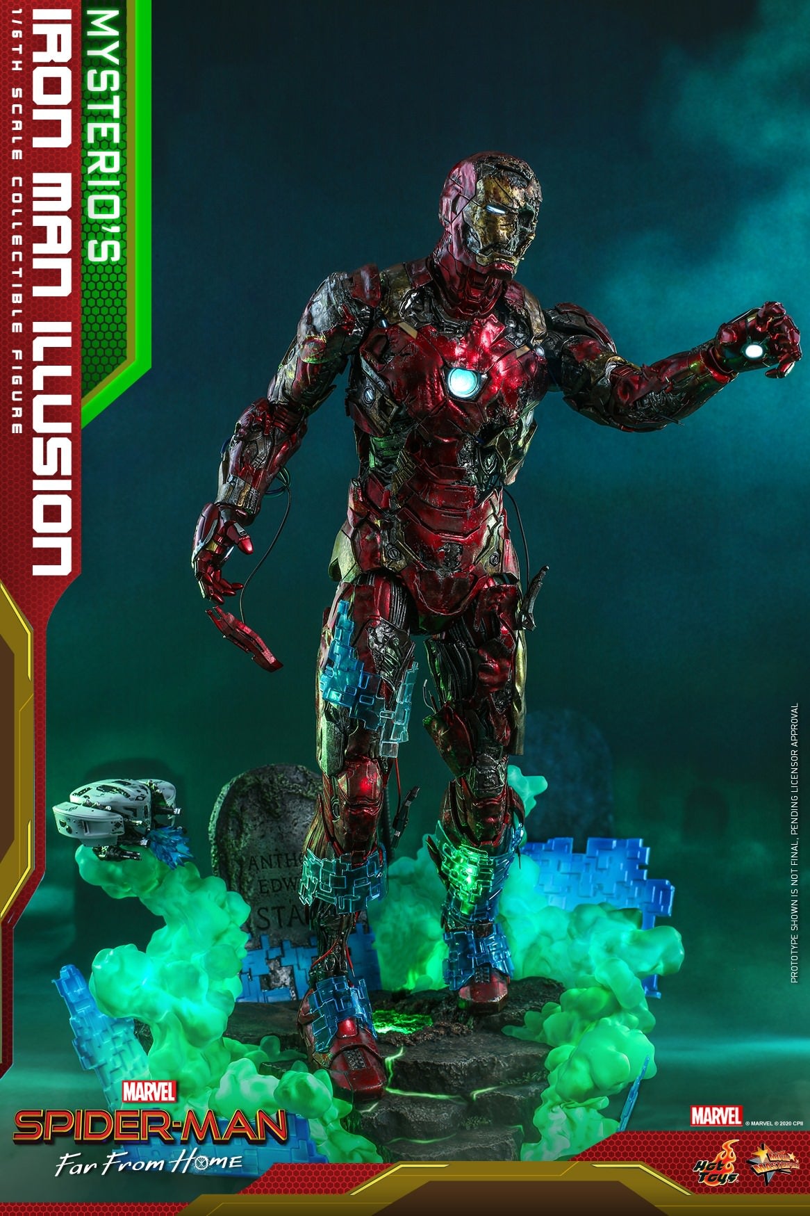 Hot Toys Spider-Man: Far From Home – Mysterio’s Iron Man Illusion MMS580