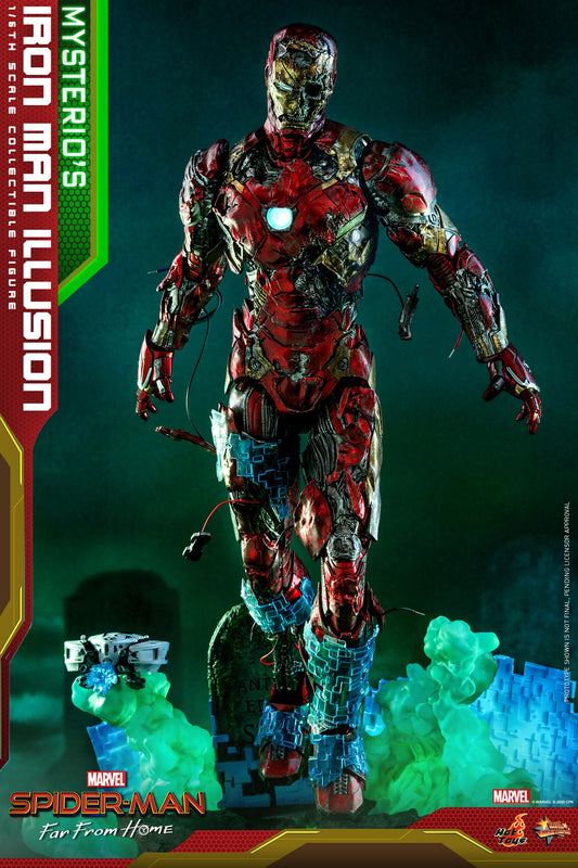 Hot Toys Spider-Man: Far From Home – Mysterio’s Iron Man Illusion MMS580