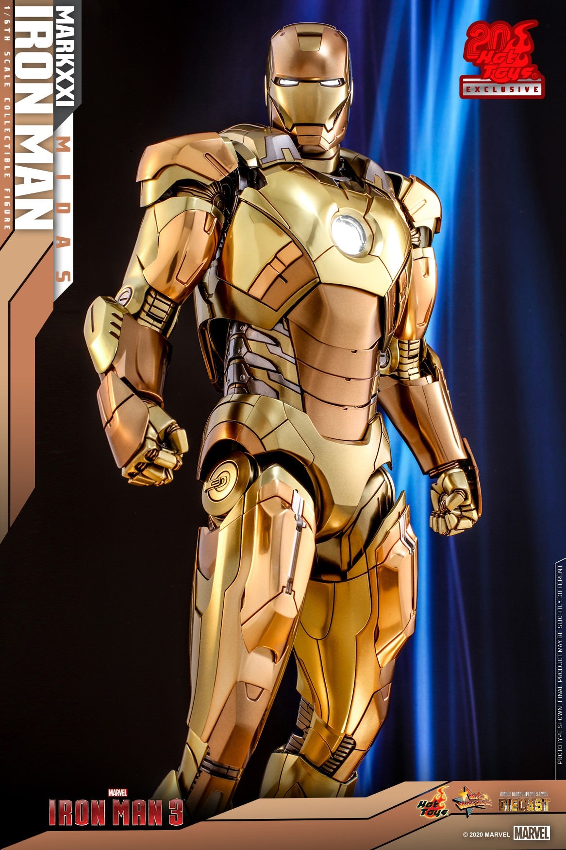 Hot Toys Iron Man Mark XXI (Midas) 1/6th scale Collectible Figure MMS586D36