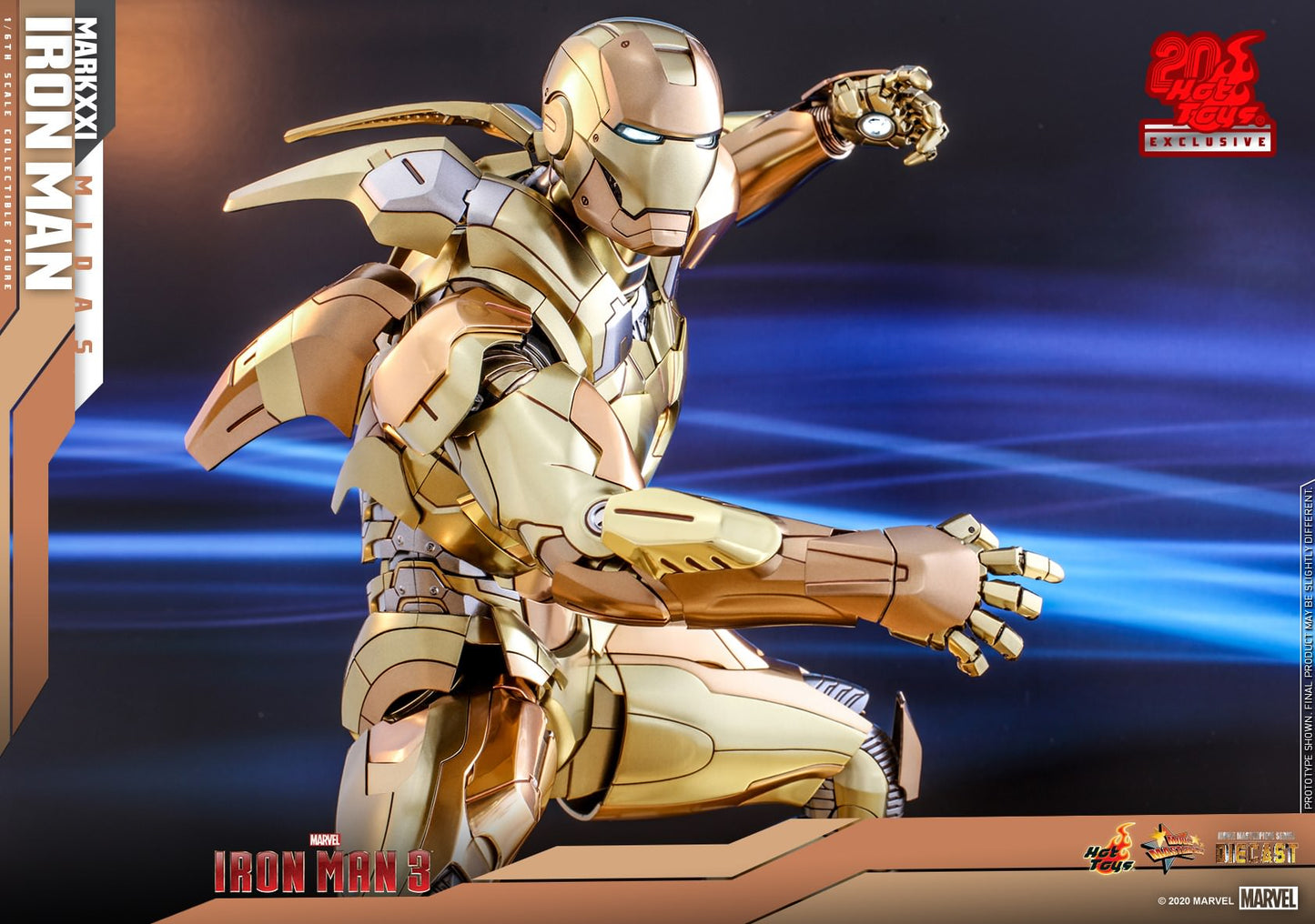 Hot Toys Iron Man Mark XXI (Midas) 1/6th scale Collectible Figure MMS586D36