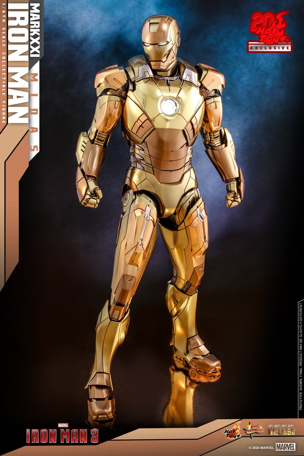 Hot Toys Iron Man Mark XXI (Midas) 1/6th scale Collectible Figure MMS586D36