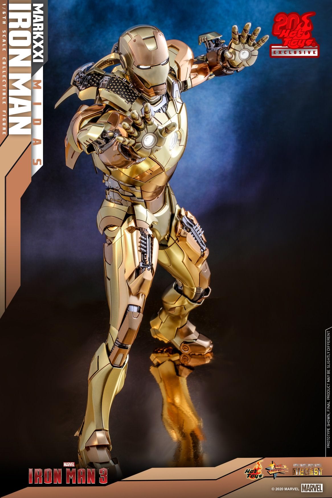 Hot Toys Iron Man Mark XXI (Midas) 1/6th scale Collectible Figure MMS586D36