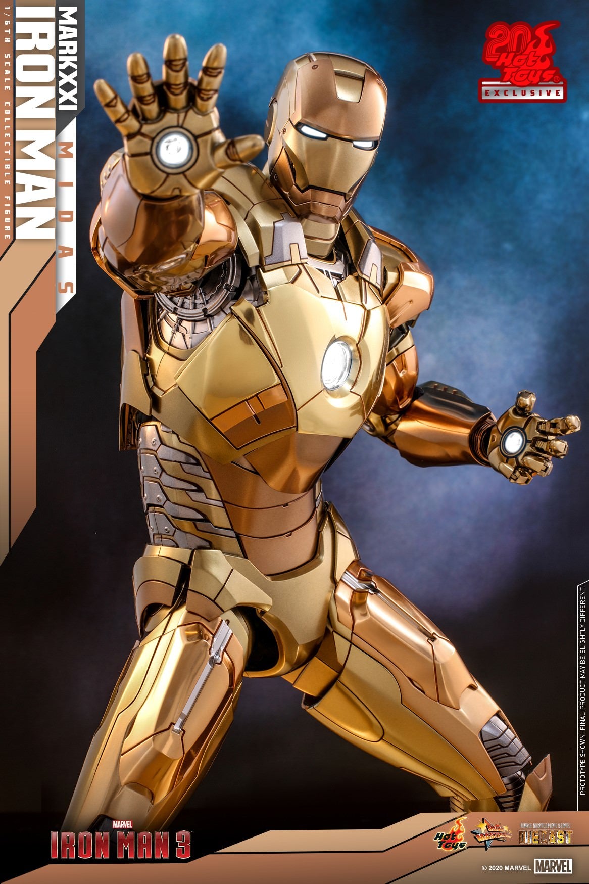 Hot Toys Iron Man Mark XXI (Midas) 1/6th scale Collectible Figure MMS586D36