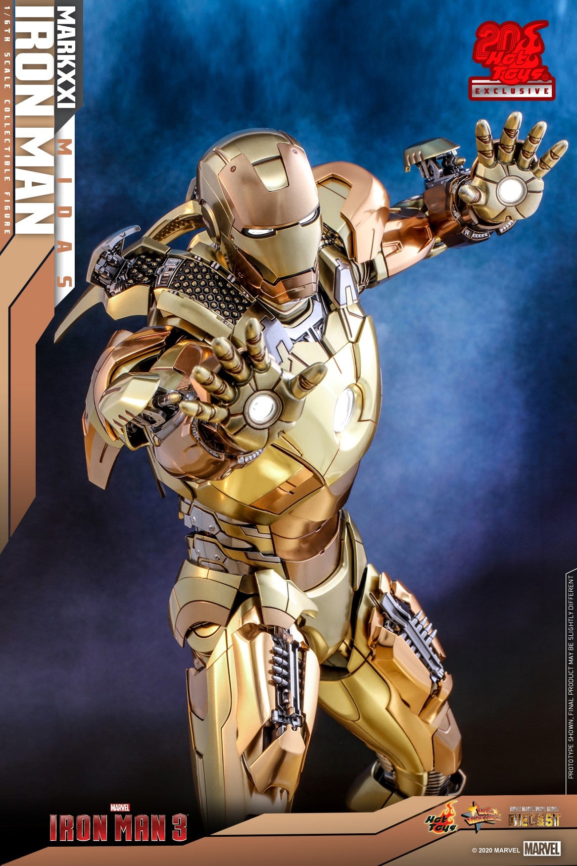 Hot Toys Iron Man Mark XXI (Midas) 1/6th scale Collectible Figure MMS586D36