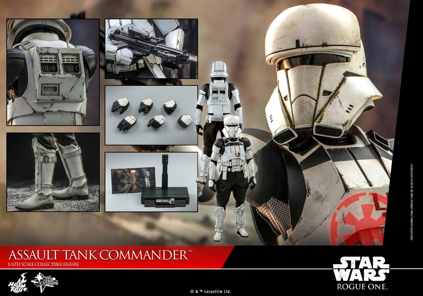 Hot Toys Star Wars: Rogue One™  -Assault Tank Commander MMS587