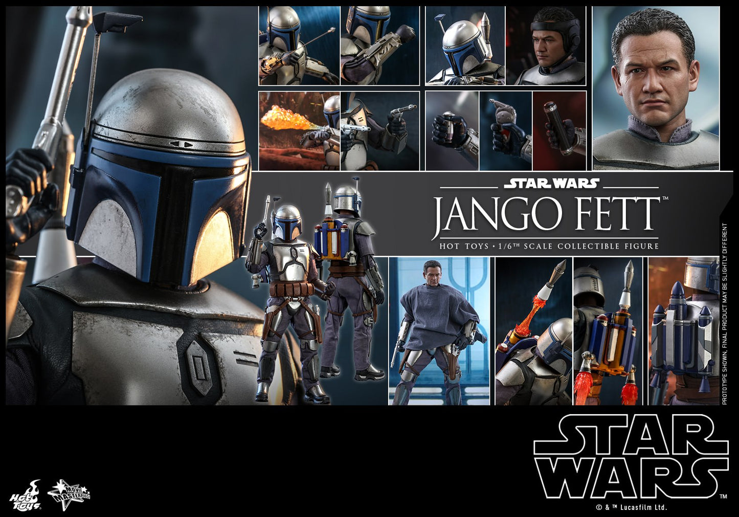 Hot Toys Star Wars Episode II: Attack of the Clones™ -Jango Fett™ MMS589