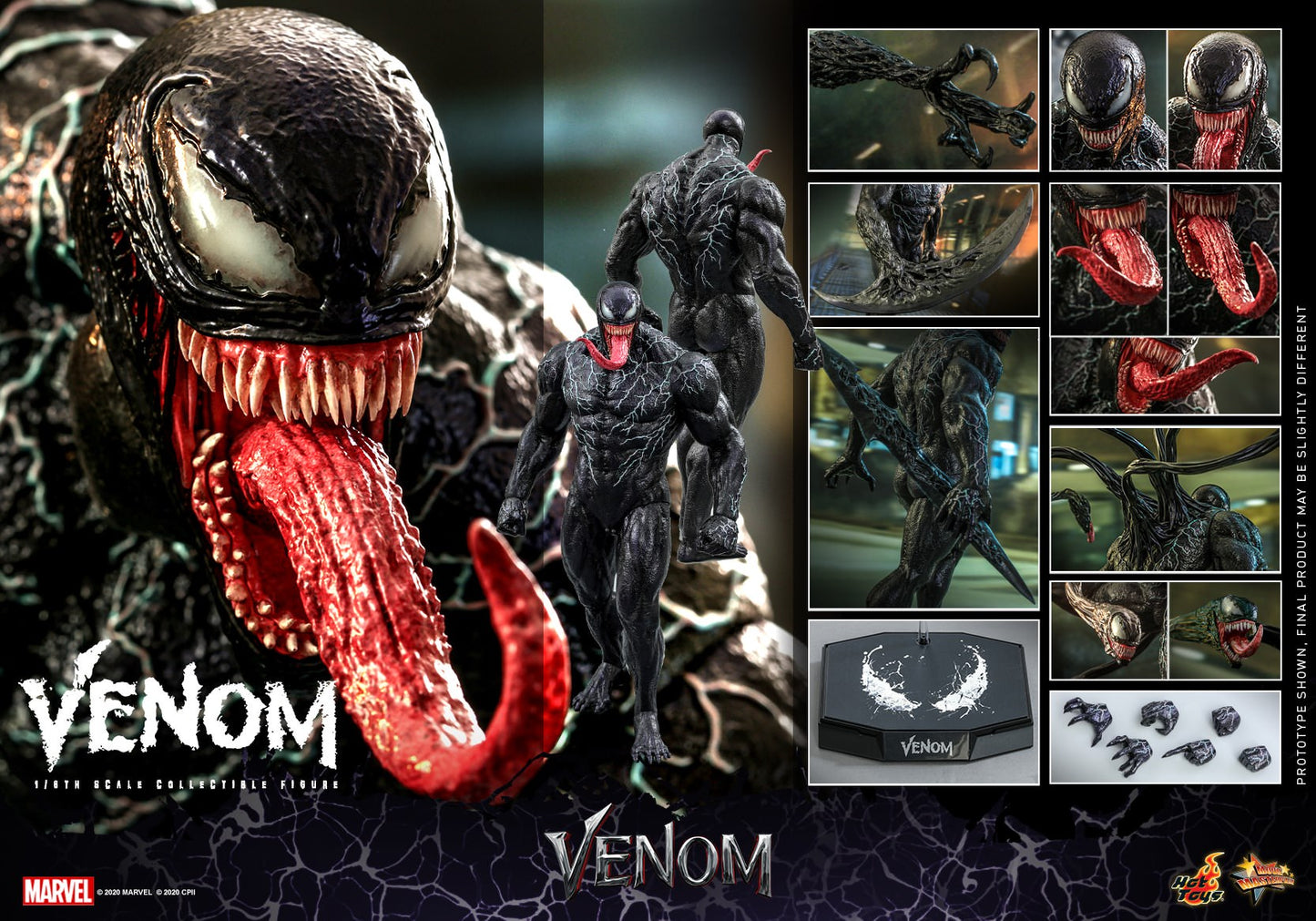 Hot Toys Venom – Venom Collectible Figure (Regular Version) MMS590