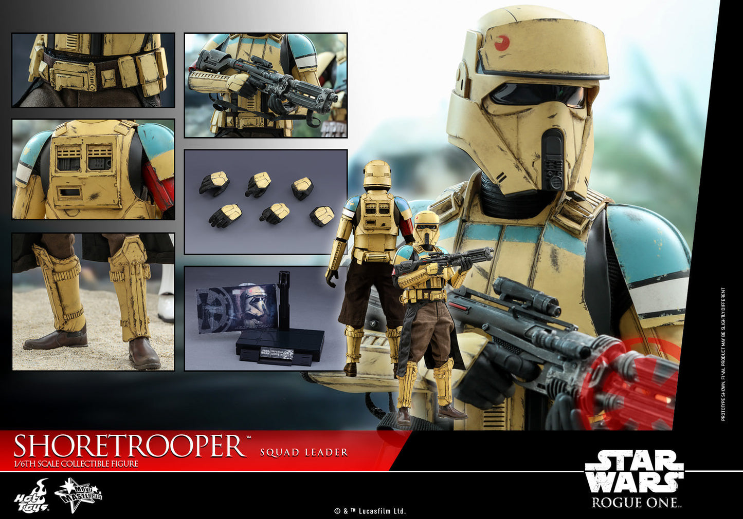 Hot Toys Rogue One: A Star Wars Story™ -Shoretrooper Squad Leader™ MMS592