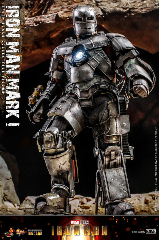 Hot Toys Iron Man - 1/6th scale Iron Man Mark I Collectible Figure MMS605D40 (Regular Version)