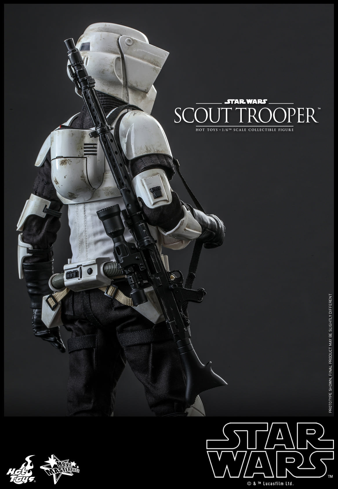 Hot Toys Star Wars : Return of the Jedi™ - 1:6 Scale Scout Trooper™ Collectible Figure MMS611