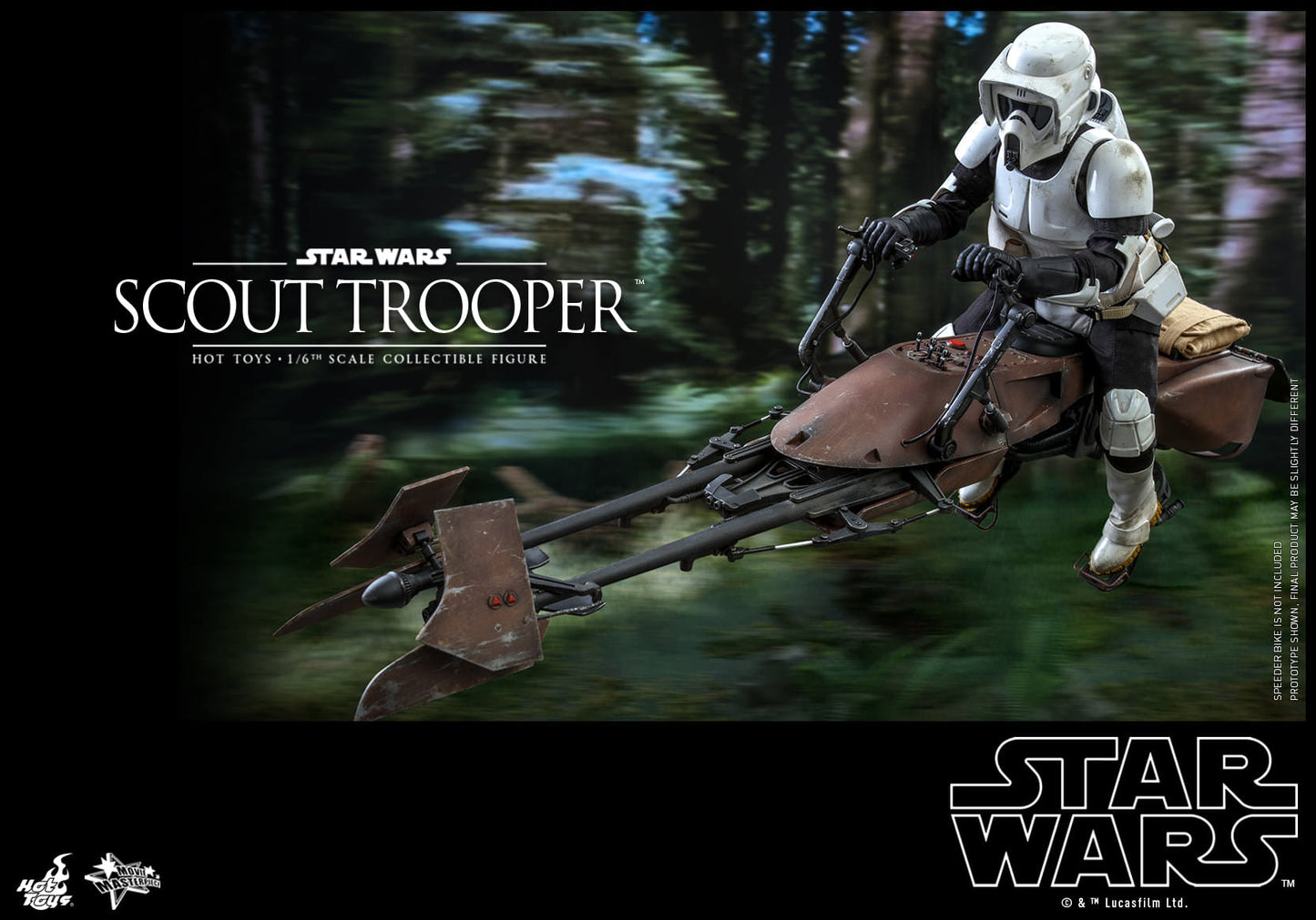 Hot Toys Star Wars : Return of the Jedi™ - 1:6 Scale Scout Trooper™ Collectible Figure MMS611