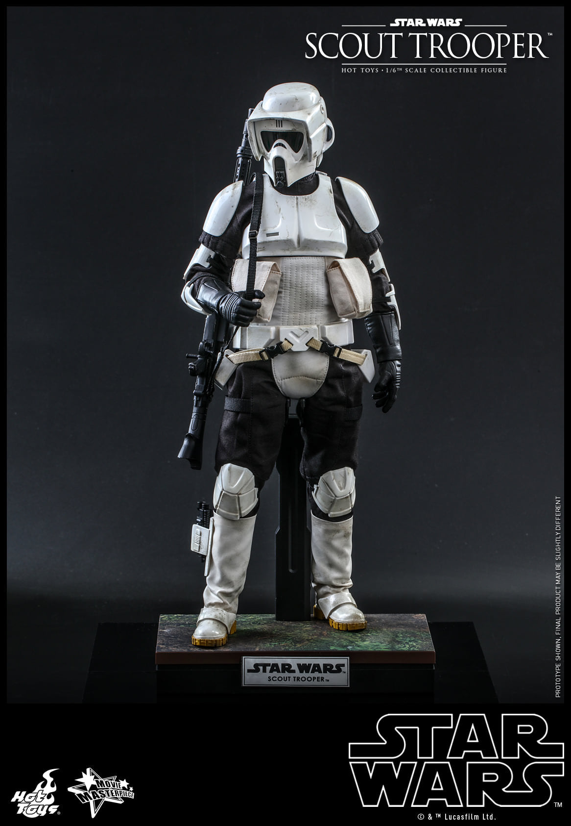 Hot Toys Star Wars : Return of the Jedi™ - 1:6 Scale Scout Trooper™ Collectible Figure MMS611