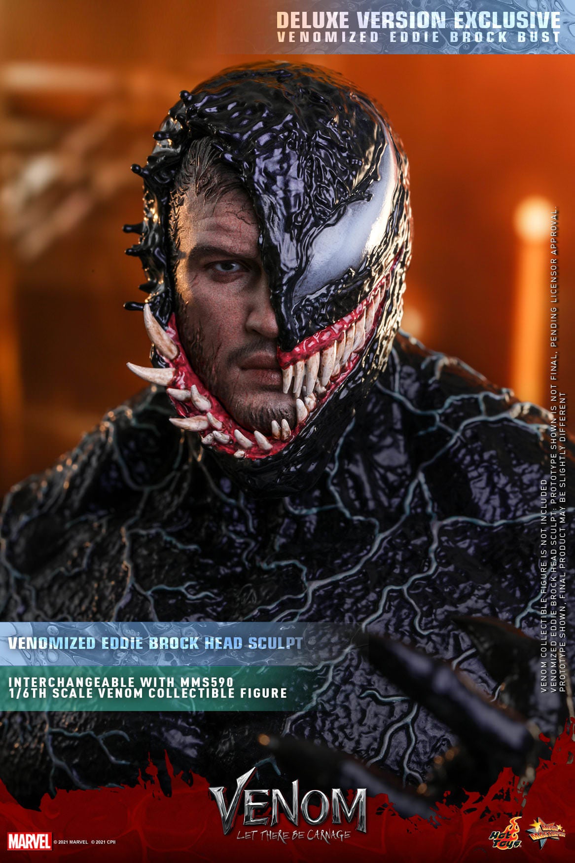 Hot Toys Venom: Let There Be Carnage Carnage 1/6th Scale Collectible Figure (Deluxe Version) MMS620