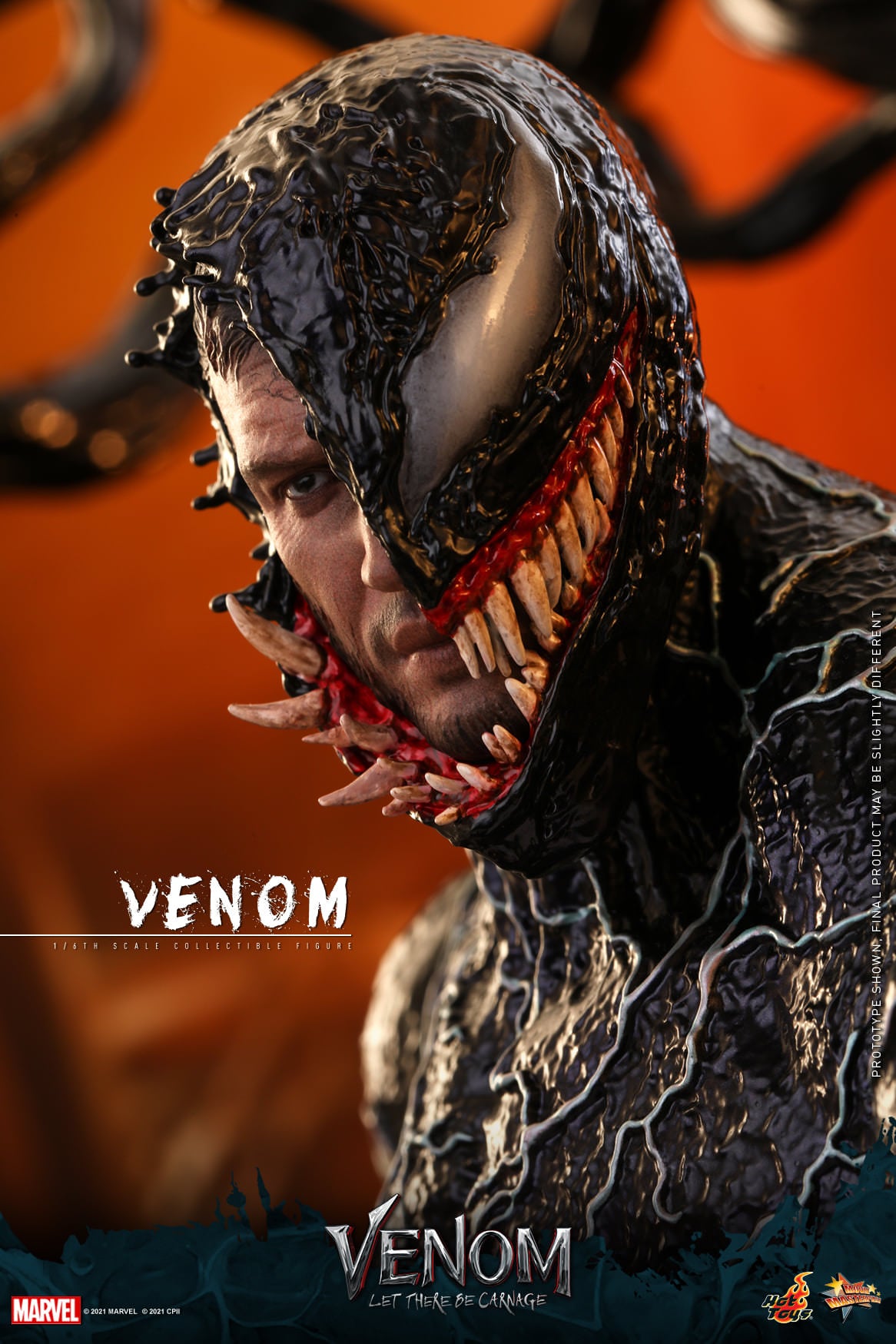 Hot Toys Venom: Let There Be Carnage Venom 1:6 Scale Collectible Figure MMS626