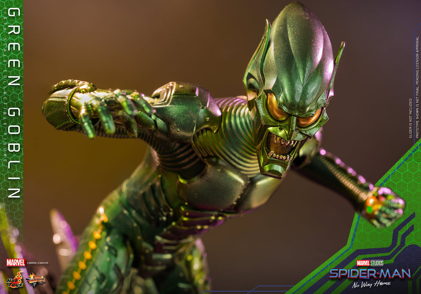 Hot Toys 1:6 Scale Spider-Man : No Way Home - Green Goblin MMS630