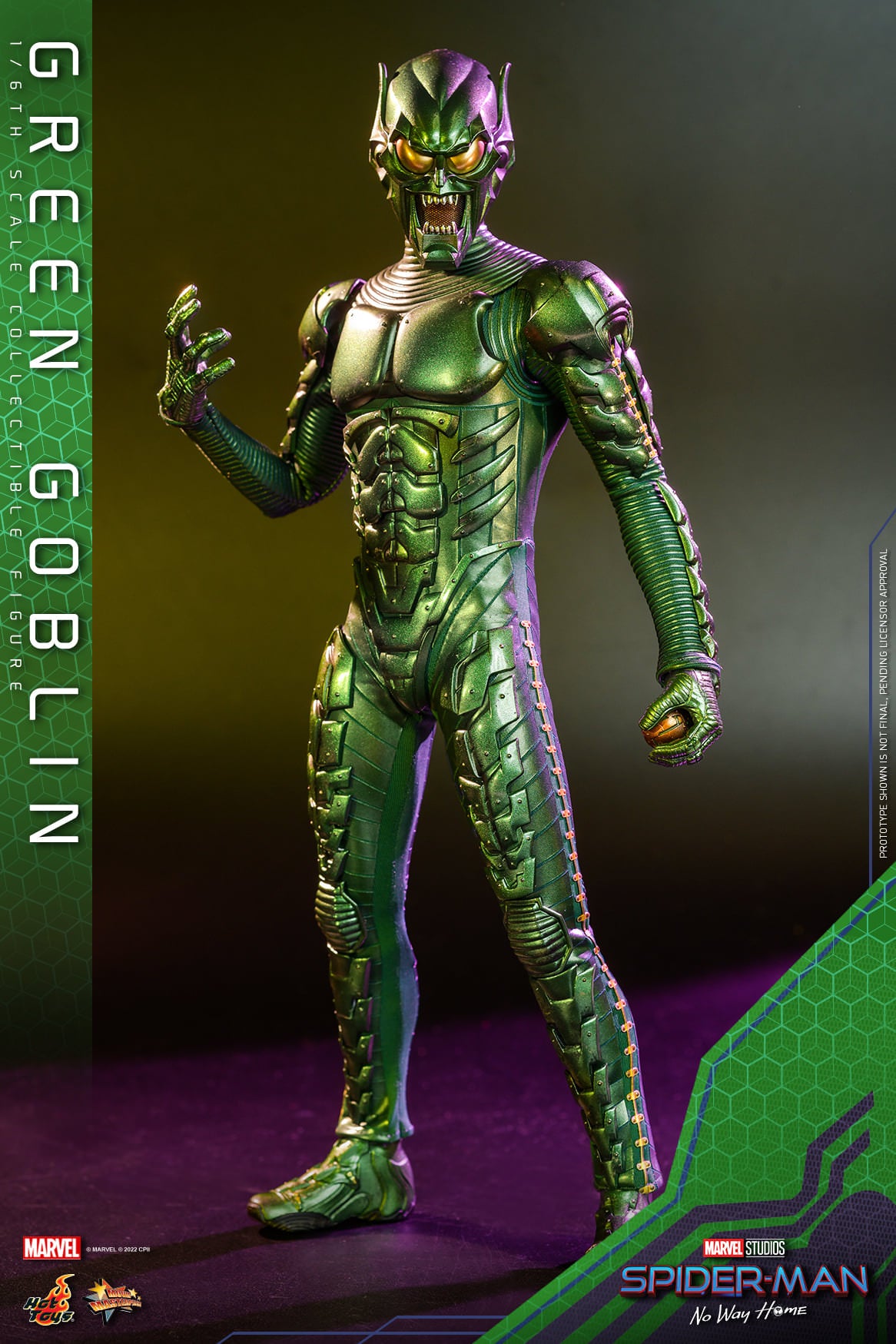 Hot Toys 1:6 Scale Spider-Man : No Way Home - Green Goblin MMS630