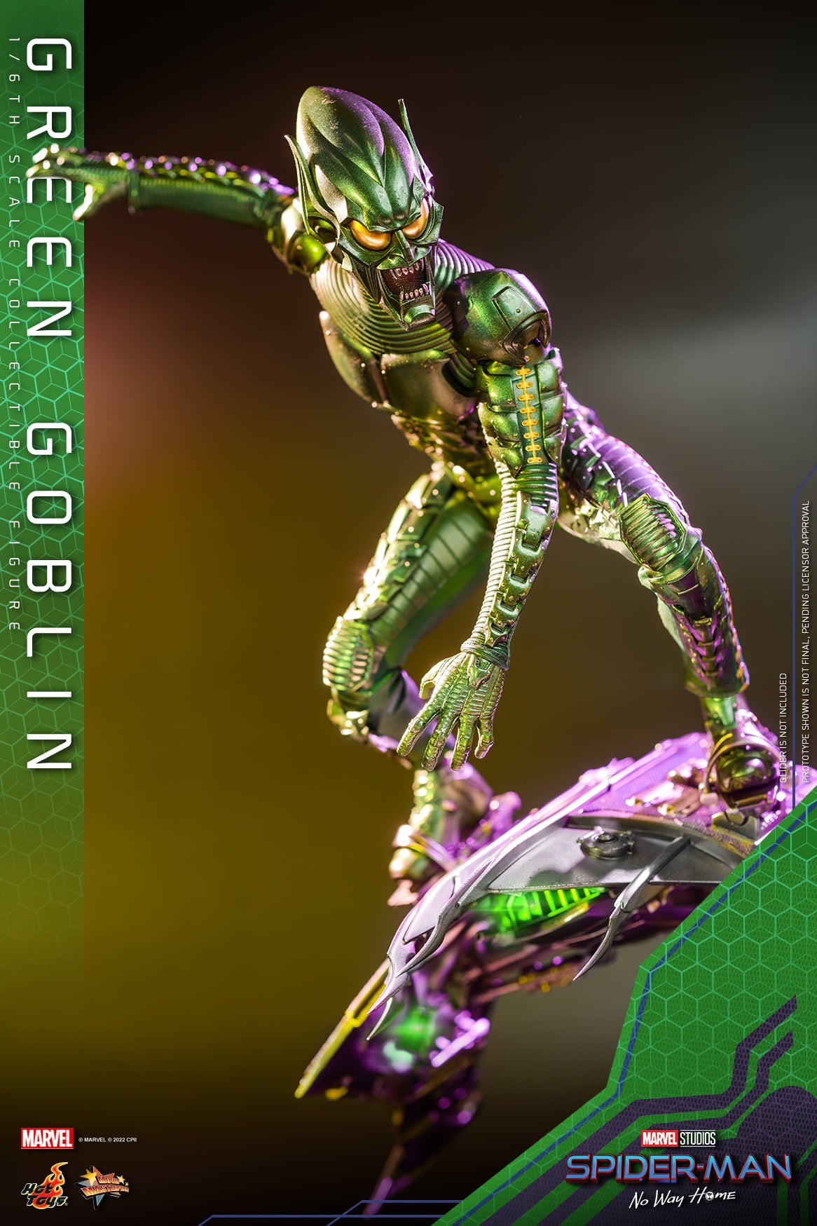 Hot Toys 1:6 Scale Spider-Man : No Way Home - Green Goblin MMS630