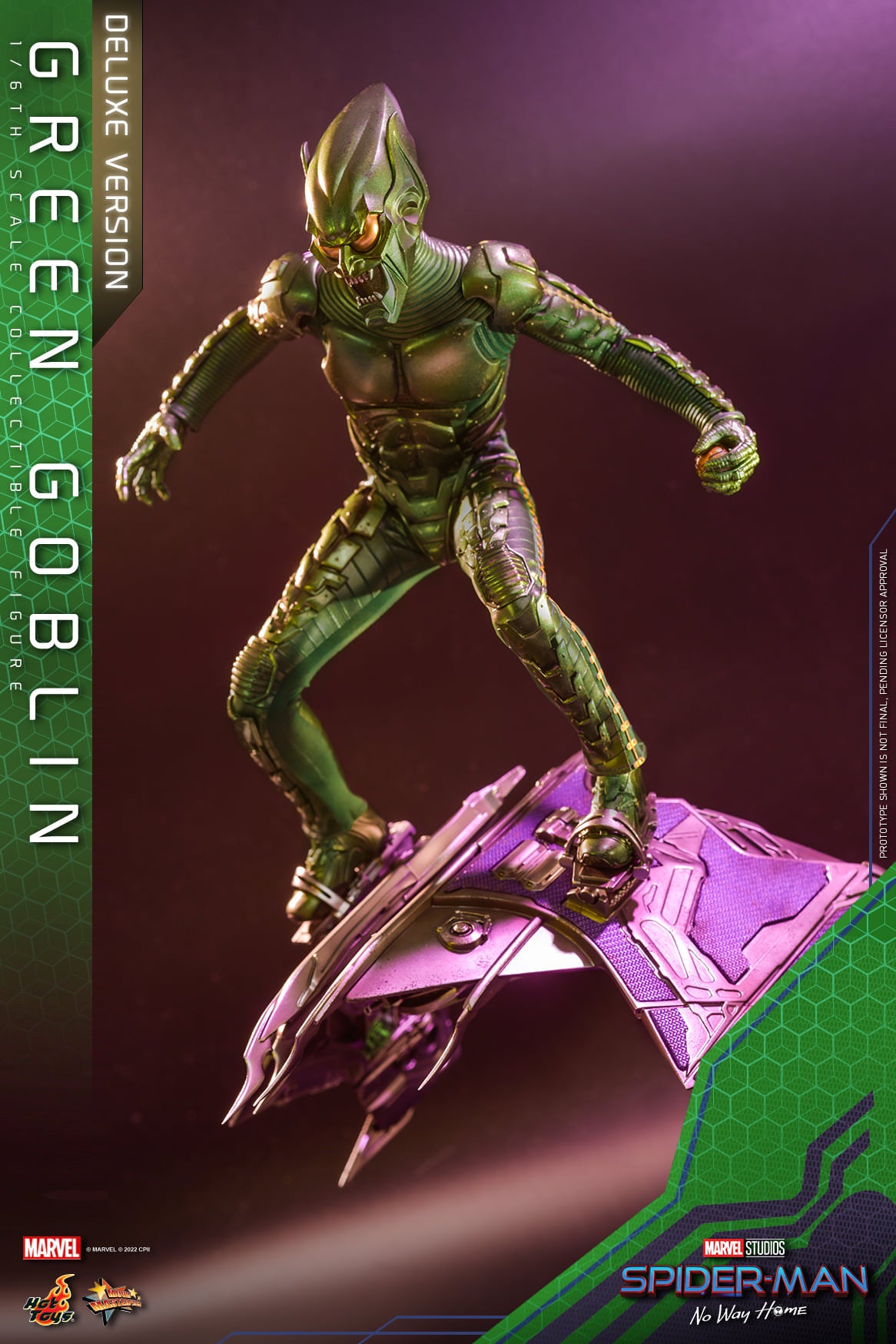 Hot Toys 1:6 Scale Spider-Man : No Way Home - Green Goblin ( Deluxe Version ) MMS631