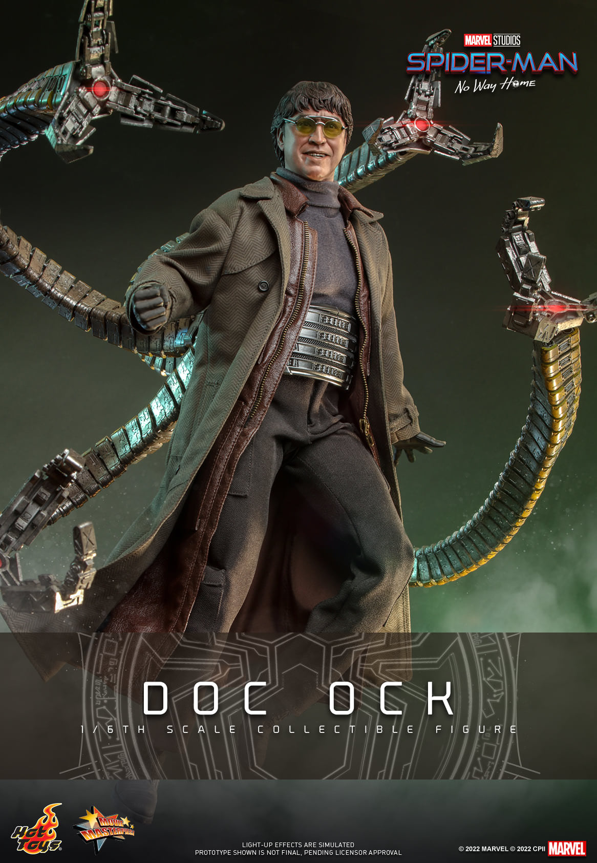 Hot Toys 1:6 Scale Spider-Man : No Way Home - Doc Ock Collectible Figure ( Normal Version ) MMS632