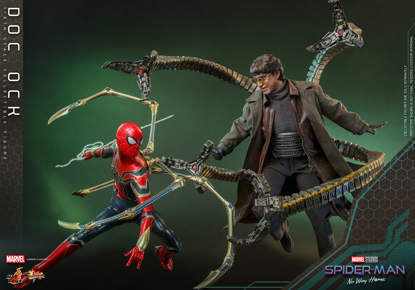 Hot Toys 1:6 Scale Spider-Man : No Way Home - Doc Ock Collectible Figure ( Normal Version ) MMS632