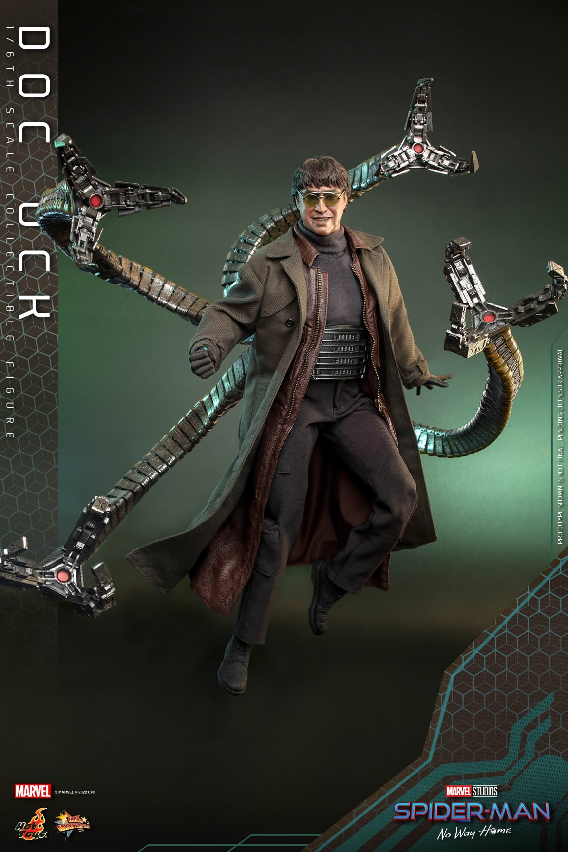 Hot Toys 1:6 Scale Spider-Man : No Way Home - Doc Ock Collectible Figure ( Normal Version ) MMS632