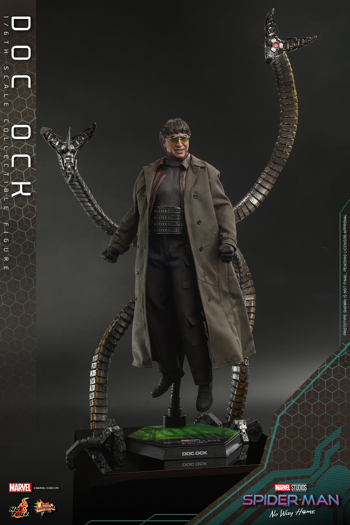 Hot Toys 1:6 Scale Spider-Man : No Way Home - Doc Ock Collectible Figure ( Normal Version ) MMS632