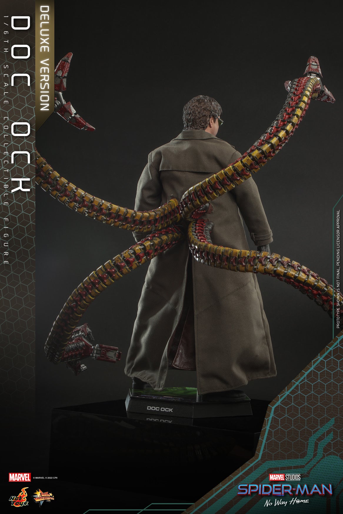 Hot Toys 1:6 Scale Spider-Man : No Way Home - Doc Ock Collectible Figure ( Deluxe Version ) MMS633