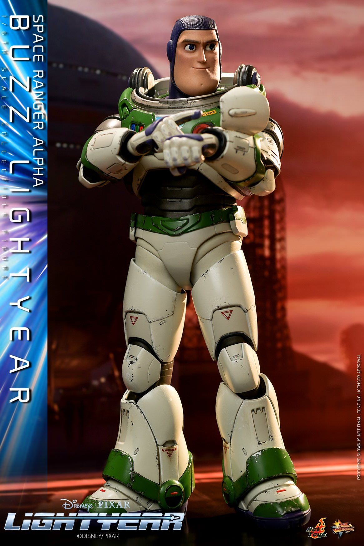 Hot Toys "Lightyear" 1/6th scale Space Ranger Alpha Buzz Lightyear Collectible Figure MMS634