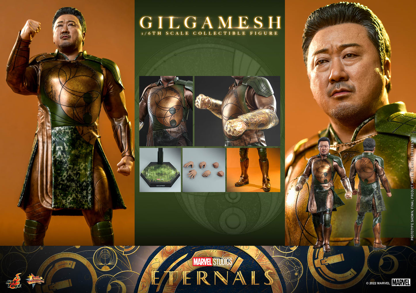 Hot Toys 1:6 Scale Eternals Gilgamesh Collectible Figure MMS637