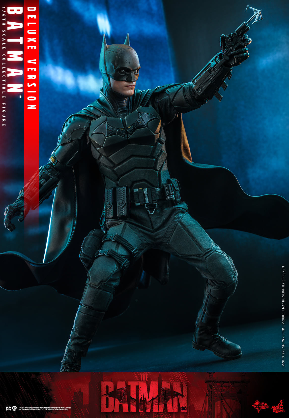 Hot Toys The Batman - 1/6th scale Batman Collectible Figure (Deluxe Version) MMS639