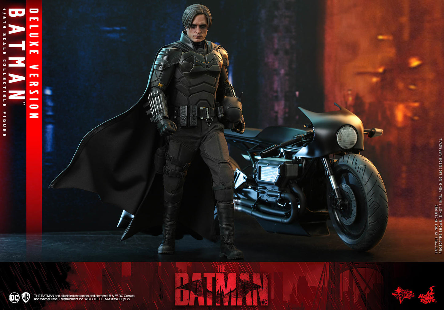 Hot Toys The Batman - 1/6th scale Batman Collectible Figure (Deluxe Version) MMS639