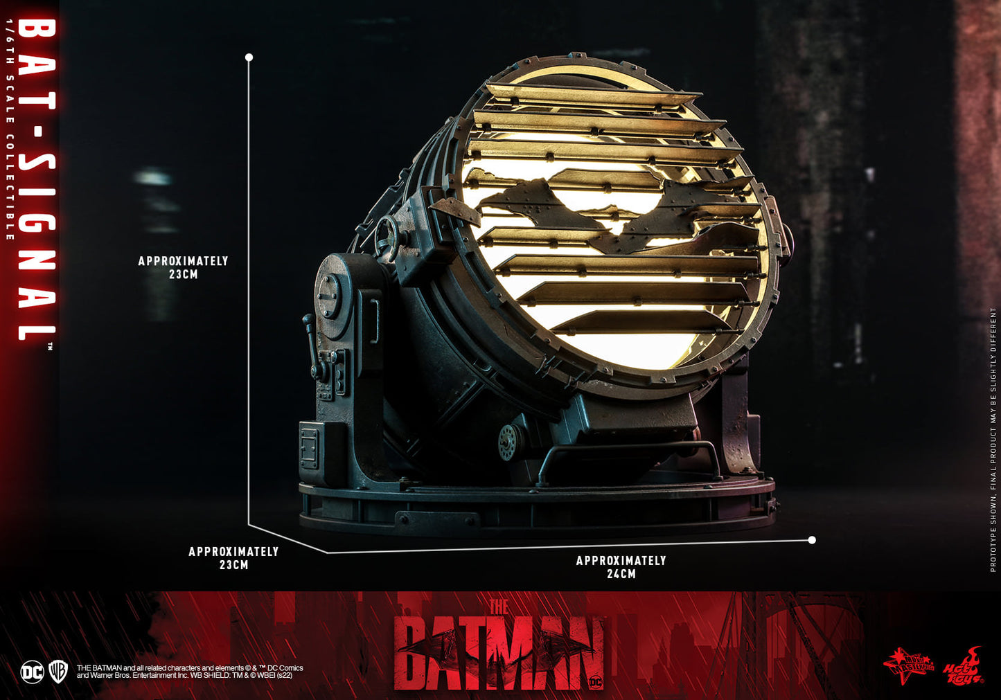 Hot Toys The Batman - 1/6th scale Bat-Signal Collectible MMS640