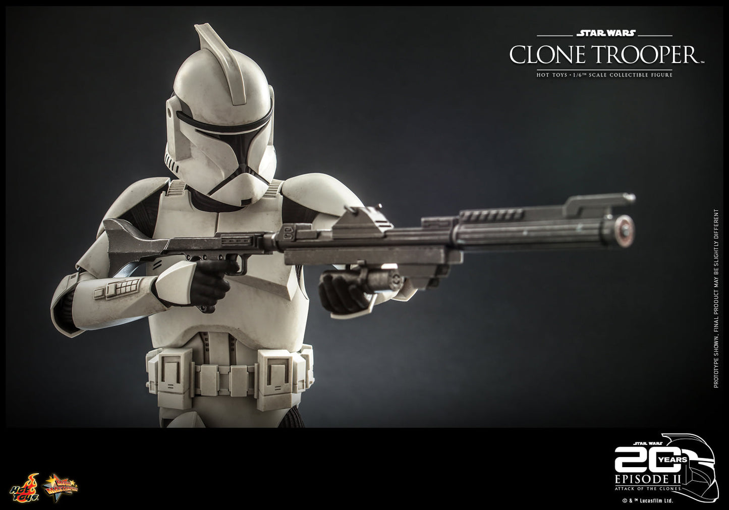 Hot Toys Star Wars Episode II: Attack of the Clones™ - 1/6th scale Clone Trooper™ Collectible Figure MMS647