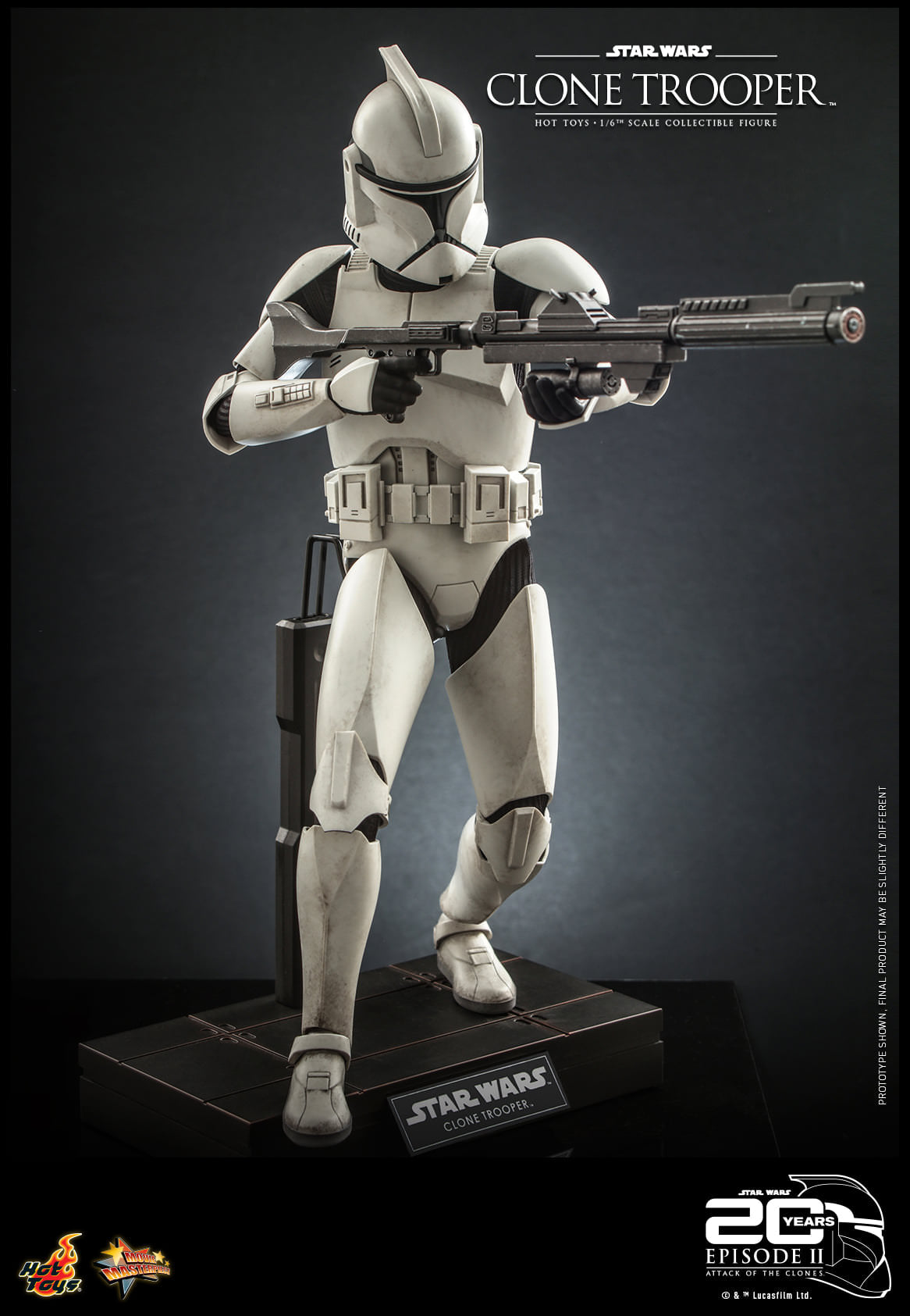 Hot Toys Star Wars Episode II: Attack of the Clones™ - 1/6th scale Clone Trooper™ Collectible Figure MMS647