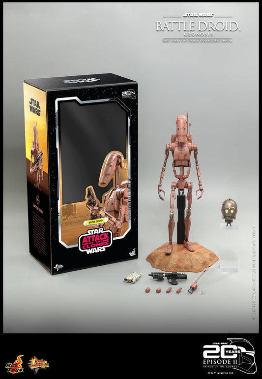 Hot Toys Star Wars Episode II: Attack of the Clones™ - 1/6th scale Battle Droid™ (Geonosis) Collectible Figure MMS649