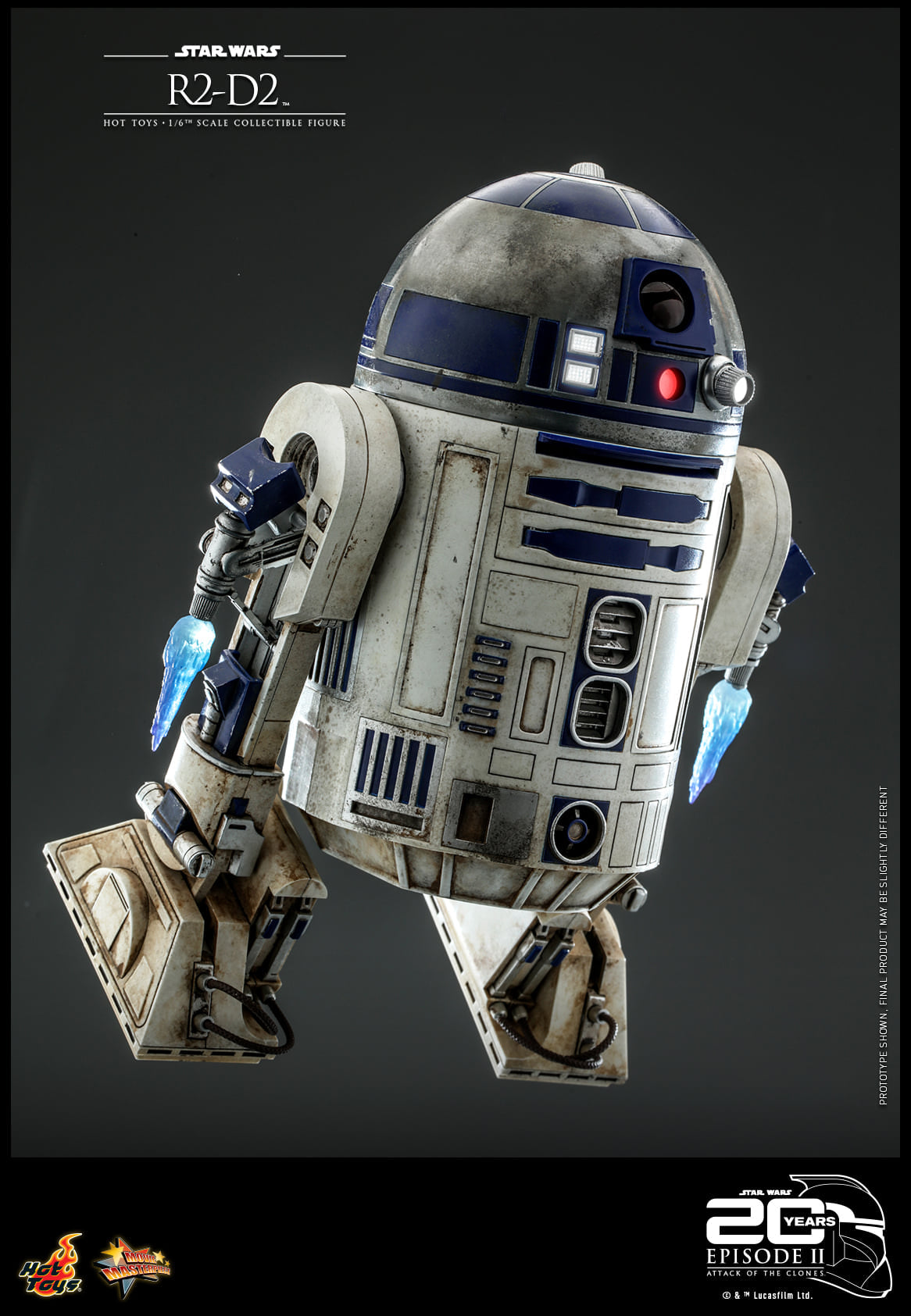 Hot Toys Star Wars Episode II: Attack of the Clones™ - 1/6th scale R2-D2™ Collectible Figure MMS651