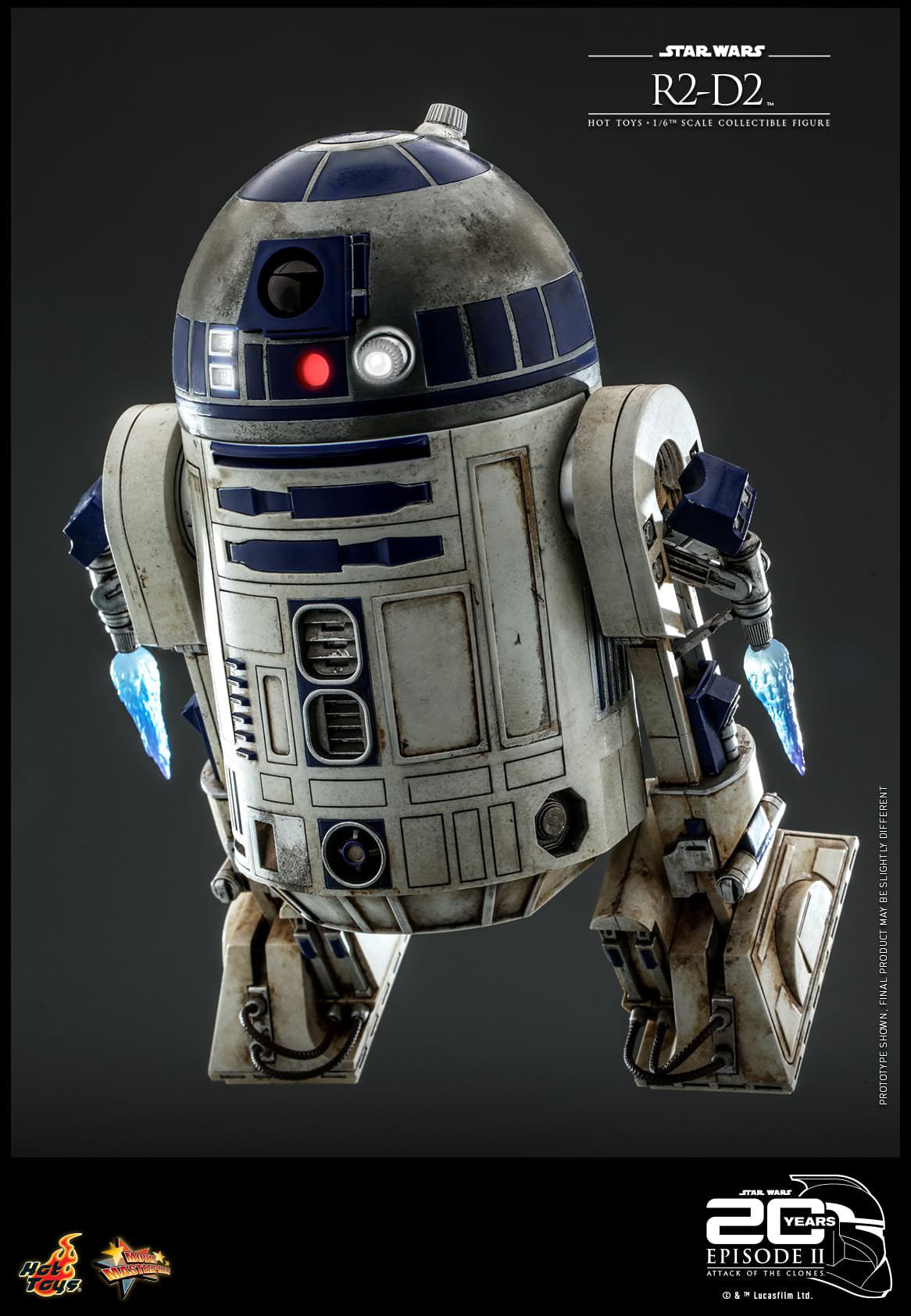 Hot Toys Star Wars Episode II: Attack of the Clones™ - 1/6th scale R2-D2™ Collectible Figure MMS651