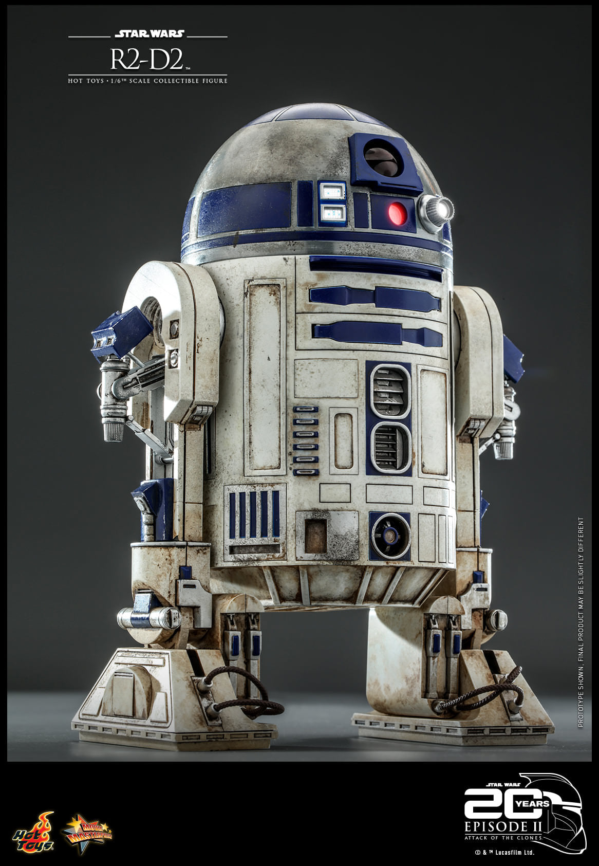 Hot Toys Star Wars Episode II: Attack of the Clones™ - 1/6th scale R2-D2™ Collectible Figure MMS651